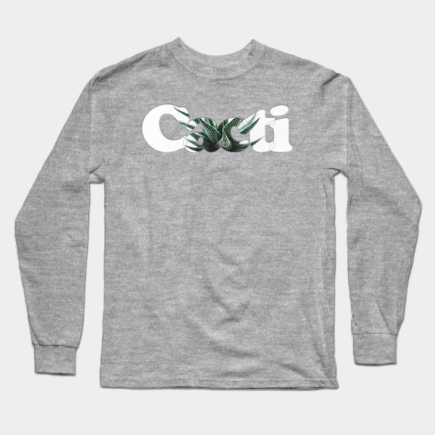 Cacti Long Sleeve T-Shirt by afternoontees